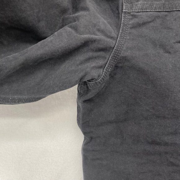 Carhartt Men's Black Sherpa Lined Zip-Up Jacket C61-BLK Size XL Tall NWT - Picture 3 of 10